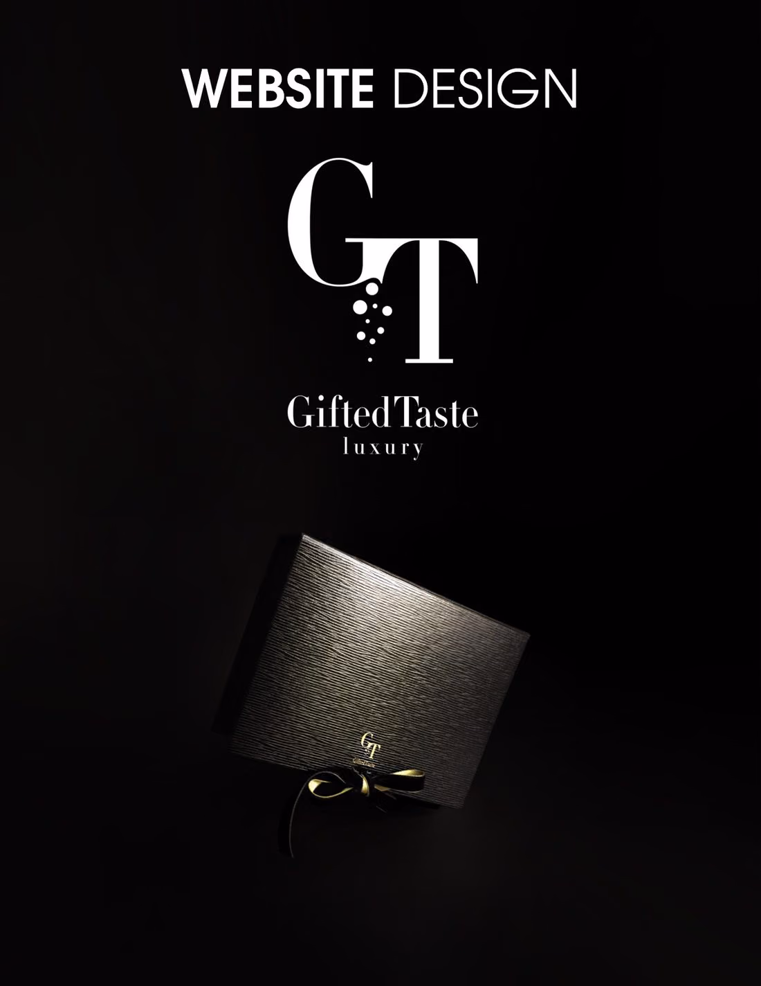 GiftedTaste LA website design project title card